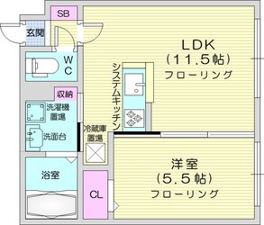 ジェラートの物件間取画像